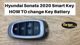 Hyundai Sonata  2020 Prox Key HOW TO change key battery