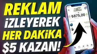 BUNU KAÇIRMA: 1 DAKİKALIK REKLAM İZLEYEREK $5 PARA KAZAN! 💰 - İnternetten Para Kazanma Yolları