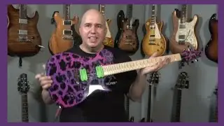 My Kiesel Custom Crackle SCB Guitar