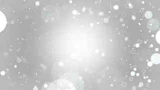 White romantic stars, light dots, particles flying, wedding festival | Background Video