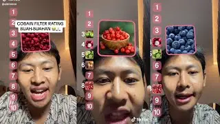 kumpulan video tiktok || rating rangking buah-buahan🥭🍉🍊