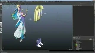 Disappearing Mesh Glitch and Fix (Maya 2012)