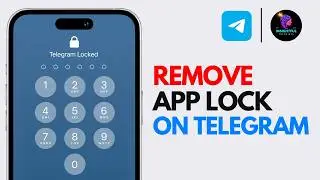 How To Remove Telegram App Lock (2024) | How To Turn Off Passcode Lock on Telegram (2024)