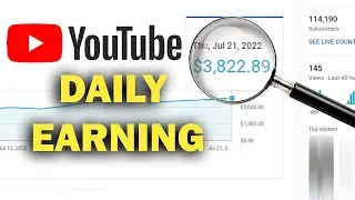 How Much Money Youtuber Make | Show Real Youtube Earning |Share My Tips & Experience To Increase RPM