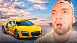 РАВШАН АРЕНДОВАЛ САМУЮ ЗАРЯЖЕННУЮ AUDI R8 !😱| РЕАКЦИЯ СТИЛА НА МАШИНУ !