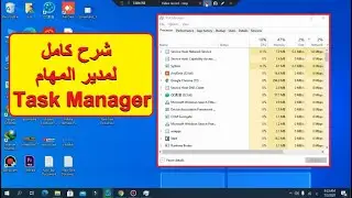 شرح مدير المهام Task Manager وازالة البرامج المهنجة والمميزات الكاملة