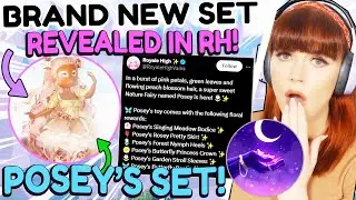 NEW SET REVEALED IN ROYALE HIGH! Posey NATURE SET! New HALO BADGE & New Update CONFIRMED! 🏰 Roblox