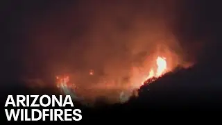 3 wildfires break out across Arizona over the weekend