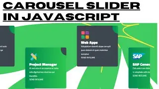 Carousel Slider in Javascript | HTML using Swiper