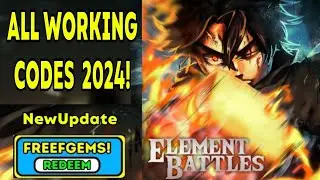 *NEW* ALL WORKING CODES FOR ELEMENT BATTLES IN 2024! ROBLOX ELEMENT BATTLES CODES