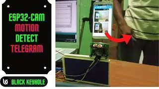 ESP32 Cam Motion detect | Send captured image to Telegram