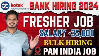 12th Pass & Graduate Bank Sector Jobs | 2500+ Bulk Vacancy Direct hiring | No Exam No Fee | Jobs