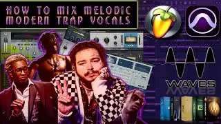 Mixing Trap Vocals on FL Studio 20 | How to mix trap vocals like a PRO! | Mixing with Waves plugins