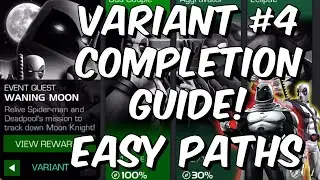 Waning Moon Variant #4 Completion Guide - Easy Paths, Pro Tips - Marvel Contest of Champions