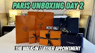 Hermès Paris Unboxing Day 2: The Walk-in Leather Appointment | Hermès, Chaumet, Ritz Paris