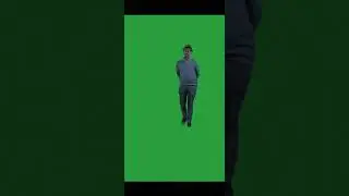 free green screen human walking #short