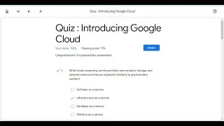 Introducing Google Cloud || Google Cloud Fundamentals: Core Infrastructure