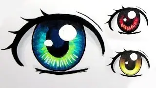 How to Colour Eyes with Copic Markers (3 Ways)