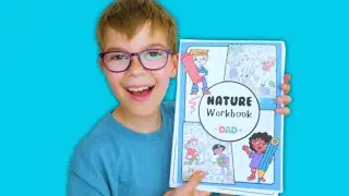 Unlocking Nature's Wonders With TheDadLab Nature Workbook for Kids!