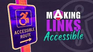 Using router link accessibility features