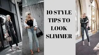 10 STYLE TIPS TO HELP YOU LOOK SLIMMER | FASHION TIPS FOR WOMEN OVER 40