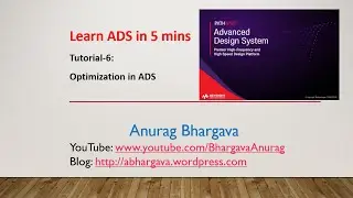 Tutorial-6: Optimization in ADS