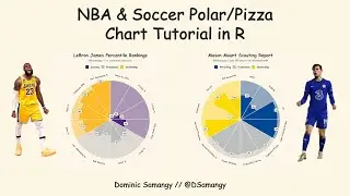 Polar/Pizza Chart Tutorial in R  w/ Dom Samangy