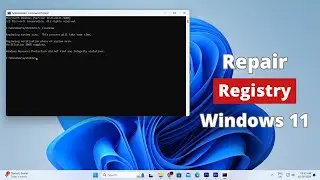 How to Repair Registry on Windows 11