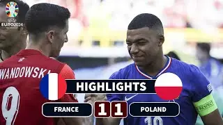 France vs Poland | 1-1 | Highlights | UEFA Euro 2024