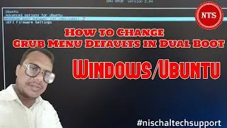 How to Change Grub Menu Defaults in Dual Boot |Windows/Ubuntu