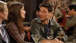 Robin Worried When Ted Attacked by a Stranger | How I Met Your Mother