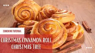 Christmas Cinnamon Roll Christmas Tree