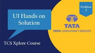 TCS Xplore UI Hands On Solutions |  TCS Xplore Software Foundation Python 2020 | Problem 2