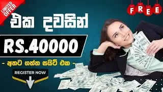 😍🎁එක දවසින් රු.40000ක් මම හොයපු සයිට් එක | බැංකුවටම සල්ලි | සාක්සි සහිතයි | e money sinhala 2024|131