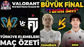 EFSANE SERİ! BBL PCIFIC vs FUT BÜYÜK FİNAL MAÇ ÖZETİ | VALORANT Red Bull Home Ground 5 TR