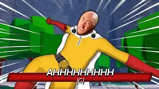 saitama be like 💀 (The Strongest Battlegrounds)