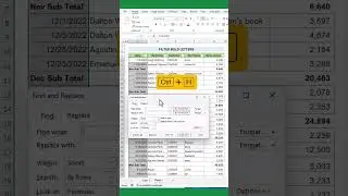 Excel Advanced Tip: How to filter Bold letters min Excel? #excel #excelshorts