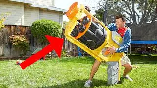 World's Largest Nerf Gun