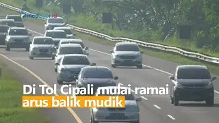 Berlakukan One Way, Tol Cipali Mulai Ramai Arus Balik Mudik