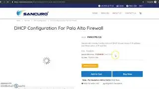 How to Purchase DHCP Configuration for Palo Alto Firewall ?