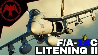 DCS F/A-18C Complete LITENING II TGP Tutorial