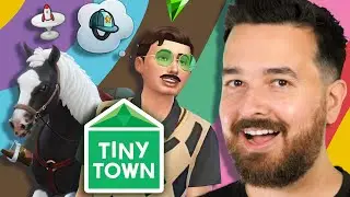 We're switching Sims in the Tiny Town challenge! - Part 2