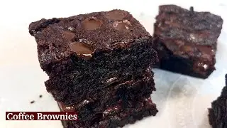 Easy Brownie Recipe | Mocha Brownies in 10 minutes