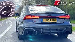 AUDI RS7 C8 *OPF DELETE* | 0-100 100-200 200-250 POV & BRUTAL SOUND