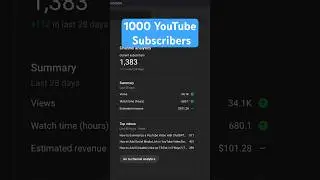 1000 YouTube Subscribers Tips 