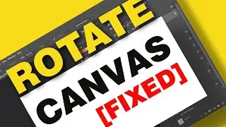 Can't Rotate Canvas in Photoshop [FIXED] | How to Rotate Canvas in Photoshop for Digital Art