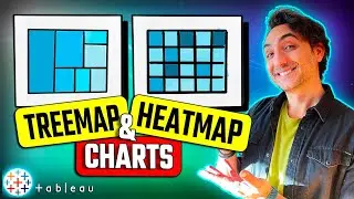 Tableau Charts: Heatmap & Treemap | #Tableau Course #121