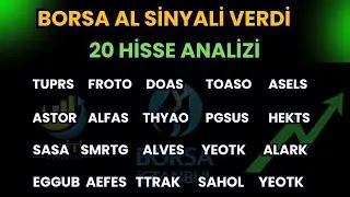 BORSA AL SİNYALİ VERDİ!  TUPRS l FROTO l DOAS l AEFES l HEKTS l SASA l ASTOR l ALFAS l THYAO l PGSUS