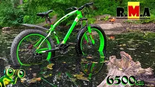 китайский FatBike и 6500км, отчёт по эксплуатации (Love Freedom, он же ЖАБИЧ)🐸🚵👍