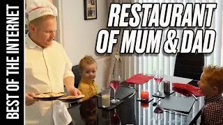 Parents Create A Lockdown Restaurant At Home For Their Kids | Best Of The Internet | LADbible